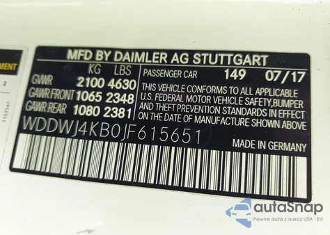 2018 Mercedes-Benz C 300 4Matic from USA, damaged, VIN WDDWJ4KB0JF615651